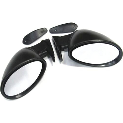 SDAO California Style Rearview Mirrors Rear View Mirrors Hotrod Chevy Ford Fiat - NEW