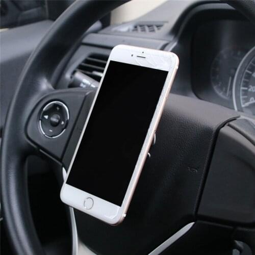 1Pcs Multi-Function Car Vehicle Steering Wheel Magnetic Power Cell Phone Holder Phone Holder For Car phone Mount Car Accesories