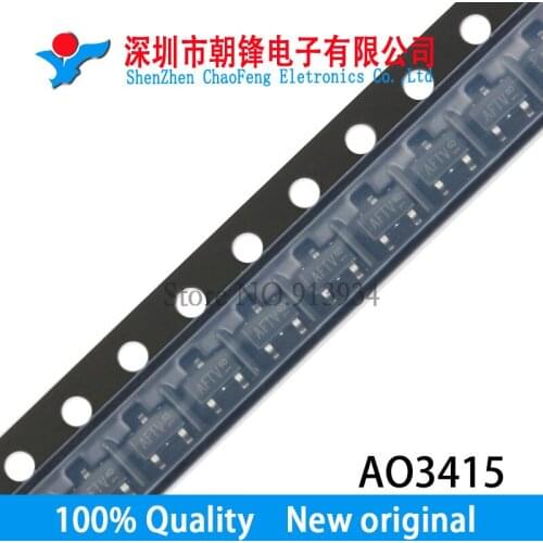 100PCS AO3415 AF SOT23-3 New original