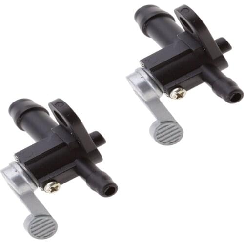 2x Motorbike Gas Fuel Switch Pump Valve Petcock for Yamaha PW50 Motorcycle Pit Dirt Bike