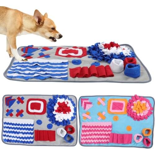 Pets dogs accessories olfactory mat the supplies for cats cushion sniffing dog beds and smell mat pet lick mat Interactive toy