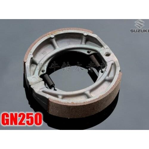 Free Shipping NEW for SUZUKI GT200 SB200 SX200 GN250 GZ250 ST250 TU250 VL250 FRONT REAR BRAKE SHOES