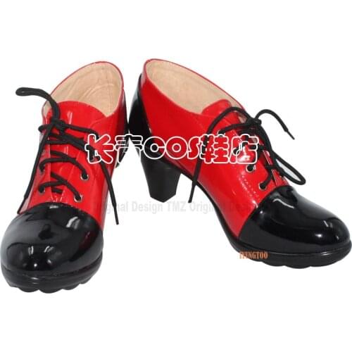 Black Butler Grell Sutcliff Red Characters Anime Costume Prop Cosplay Shoes Boots