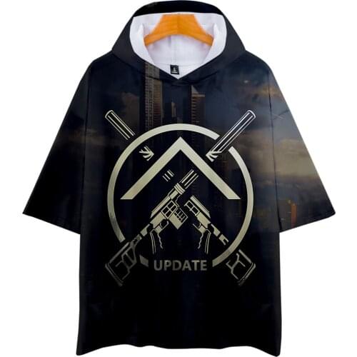 Escape from Tarkov 3D Printed Hooded T-shirts Women/Men Fashion Summer Short Sleeve Tshirts 2019 Casual Streetwear T shirt