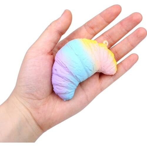 Fidget Toys Starry Sky Bread Pendant Scented Charm Slow Rising Stress Reliever Toys For Kids Adults Antistress Hand антистресс