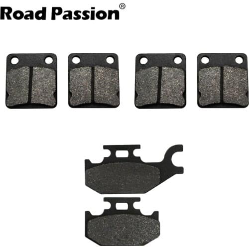 Road Passion Motorcycle Front & Rear Brake Pads For YAMAHA Kodiak YFM 400 4x4 Hunter 2000-2002 YFM400 2WD AM/AN 2000-2001