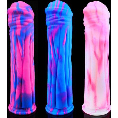 33.5cm Long Head Horse Dildo Giant Strap On Penis Huge Thick Cock Massive Large Dick Anal Fisting Butt Plug Toy for Women Man 18