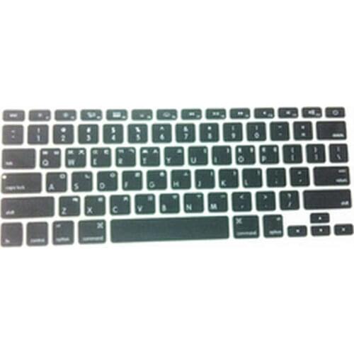 Korean Silicone Soft Keyboard Cover Skin sticker protective FILM for apple MacBook Pro air 13 15 17 US layout free shop