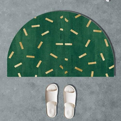 Semicircular Carpet Vloerkleed Tapijt Badmat Deurmat Kleed Schapenvacht Floor Mats Doormats Carpets dywan dla dzieci Decorations