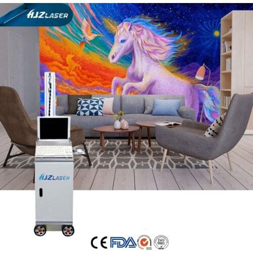 Indoor and Outdoor usage 3D Wall Art Wall Printing Machine