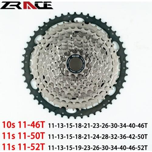 ZRACE 11s Lightweight Cassette 11 Speed MTB Bike Freewheel 11-46T/50T/52T Mountain Bike Parts Bicycle Accessories