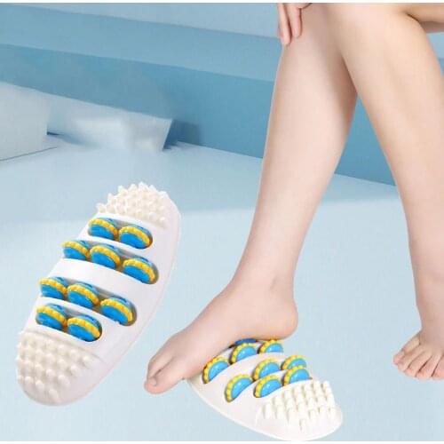 Foot Massager Elliptical Healthy Environmental Protection Material Foot Massager Portable Acupuncture Deep Foot Massage