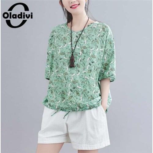 Oladivi Short Sleeve Shirts For Women