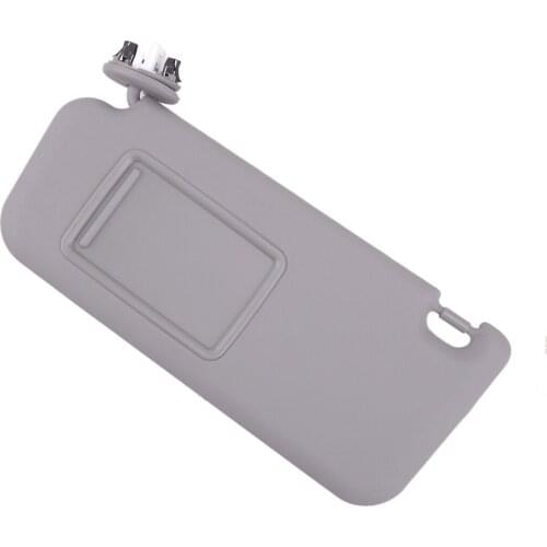 Plastic Gray Car Front Left Sun Visor Sunshade 74320-42501-B2 Fit For Toyota Rav4 2006 2007 2008 2009