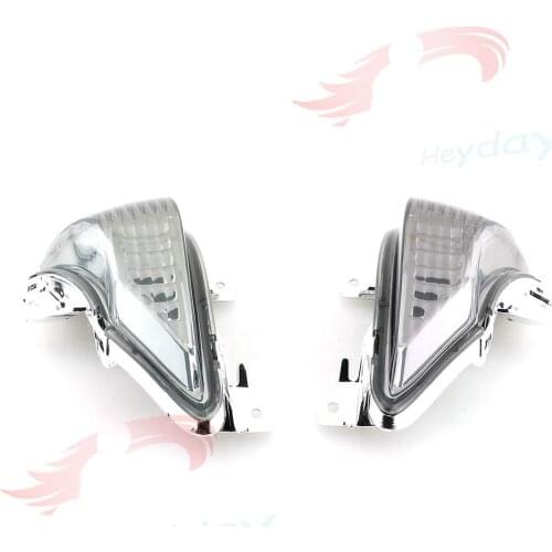 Rear Turn Signals Cover Indicator Blinker Lens For Kawasaki ZX-10R ZX10R 2008-2009 08 09