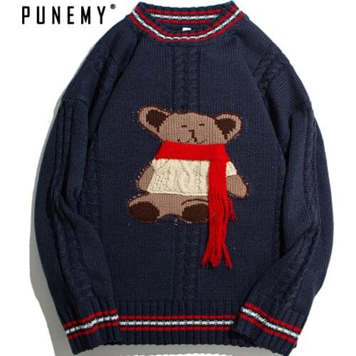 Мужские вязаные пуловеры PUNEMY China At AliExpress