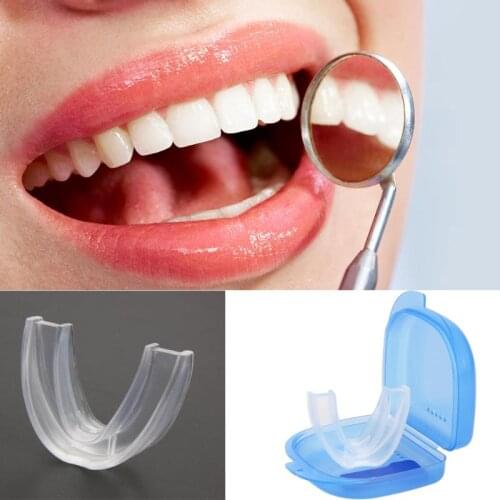 Silicone Mouth Guard For Teeth Grinding Anti Snoring Sleep Mouth Guard Teeth Protector For Night Sleep Use