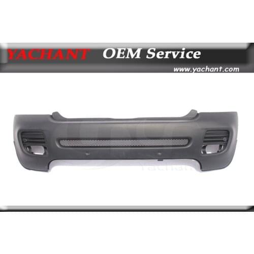 Car-Styling FRP Fiber Glass Body kit Car Bumper Fit For 2006-2013 R56 R57 R58 R59 John Cooper Works Style Rear Bumper