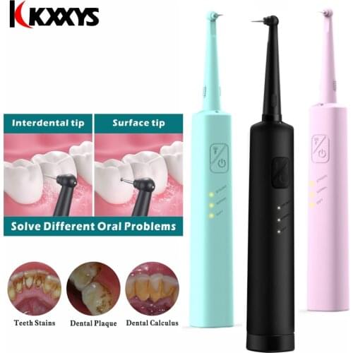 Third Generation Electric Ultrasonic Sonic Dental Scaler Tooth Calculus Remover Cleaner Tooth Stains Tartar Whiten Teeth Remove