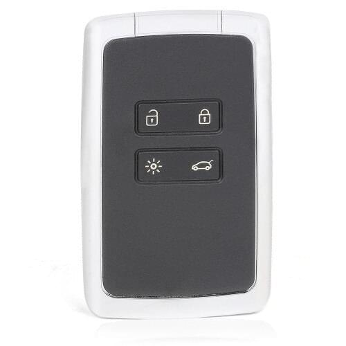 KEYECU Replacement Remote Key Shell Case Fob for Renault Espace 5, Megane 4, Talisman