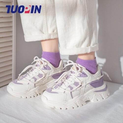 Brand Designer Women Platform Sneakers Ladies Casual Shoes for Comfortable Woman Vulcanize Shoes Chunky Sneaker Basket Femme