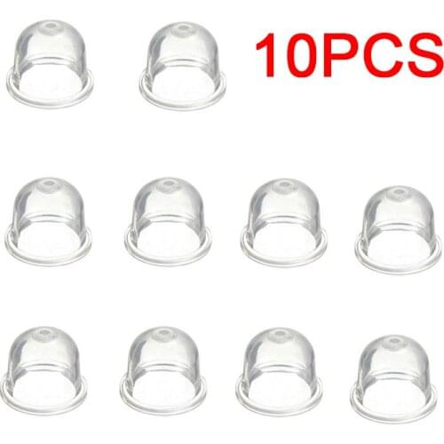 10Pcs/Set 19/22mm Carburetor Spare Parts Carb Primer Bulbs Cap Small Fuel Pump For Chainsaw Blower Trimmer Brushcutter