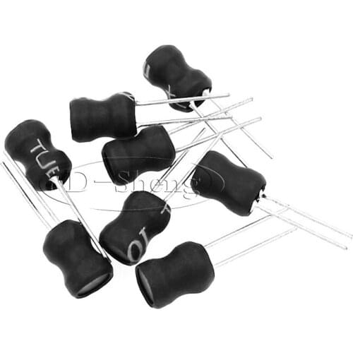20pcs/0608 DIP inductors 6*8MM 2.2UH 3.3UH 4.7UH 10UH 15UH 22UH 33UH 47UH 100UH 150UH 6*8 H type inductance