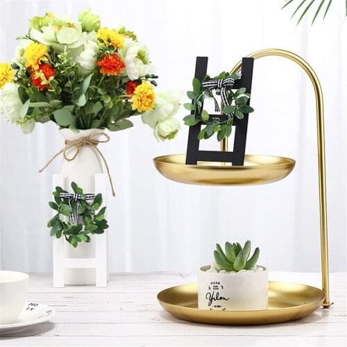 2pcs Home Rustic Gift Vintage Wooden Farmhouse Window Tiered Tray Wall Decor Photo Prop Multifunctional Cathedral