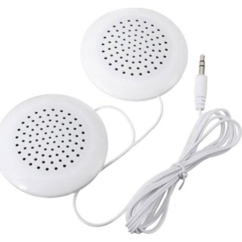 50% Hot Sales 3.5mm Universal Dual Speakers MP3 MP4 Mobile Phone Music Pillow Player Accessory
