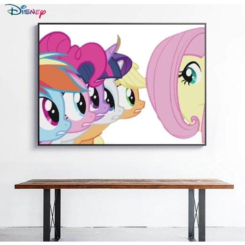 5DDIY Disney Diamond Painting My Little Pony Sticker Diamond Mosaic Embroidery Handmade Home Fine Art Decoration Decoration Gift