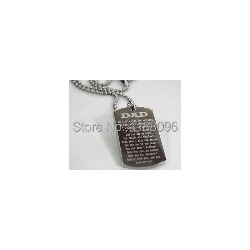Hot sales DOG TAG STAINLESS STEEL Wholesale metal dog tags cheap custom steel dog tags low price custom laser engraving dog tag