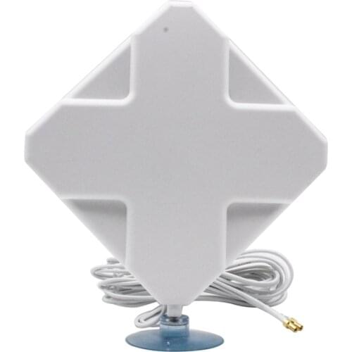 4G LTE Antenna High Gain 35DBi Dual Cable TS9 Connector Antenna for 3G 4G Router Modem