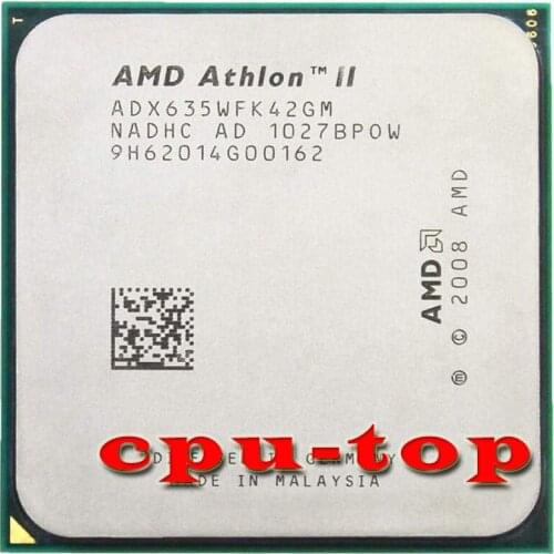 Free Shipping AMD Athlon II X4 635 2.9 GHz Quad-Core CPU Processor ADX635WFK42GI/ADX635WFK42GM Socket AM3