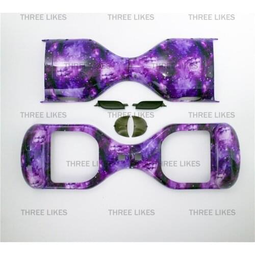 New Hoverboard Plastic Shell Cover Case for 6.5" 2 Wheels Self Balancing Electric Scooter Parts Hydrographics Transfer Printing