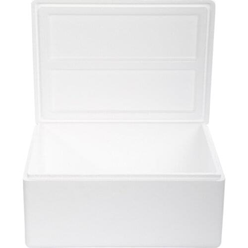 Modern Molded Fiber Market Styrofoam Foam Box 28,8x23x16,5 cm 2 kg - 1 Pcs D-4