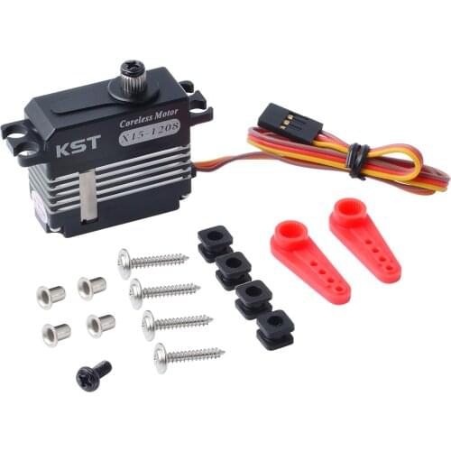 KST X15-1208 Cyclic Corelss HV Digital Servo Motor For UAV RC Model Car Robot Arm Helicopter Airplane Parts