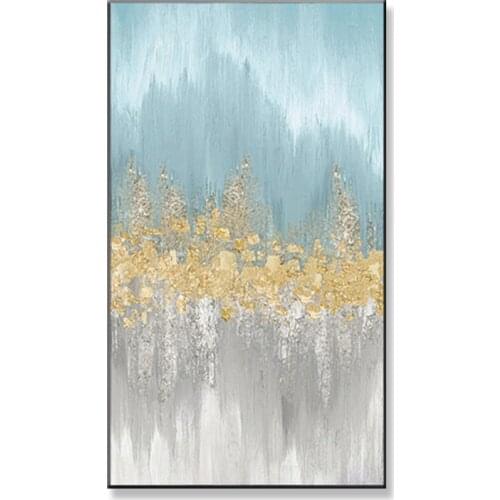 Hot sale High quality Handmade oil painting on canvas abstract wall art hanging picture for living room Entrance no framed
