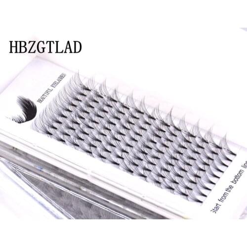 Wholesale price volume 3D/4D/5D/10D/20D eyelash extensions 100% handmade synthetic hair russian volume lashes premade fans