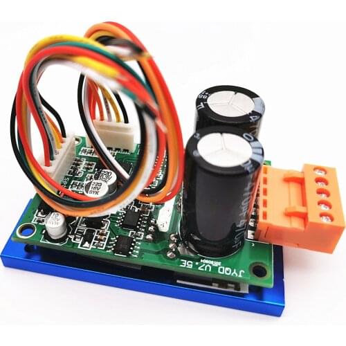 36-72VDC 15A JYQD-V7.5E bldc motor driver board for Hall sensor brushless DC motor with heatsink,connector and wires