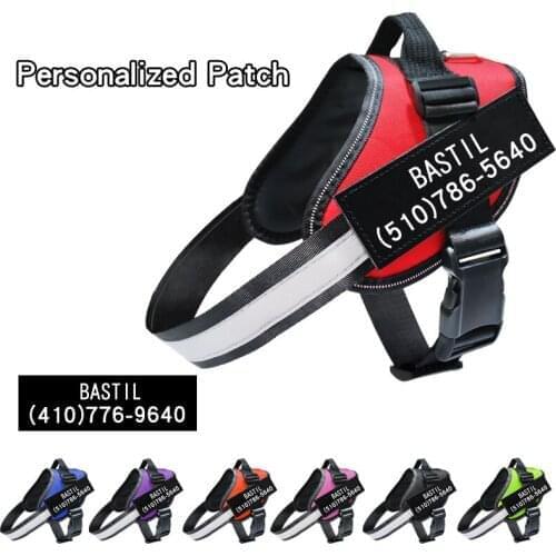 Small Medium Large Dog Harness Dog Harness Vest The New Nylon Reflective Dog Harness Vest Adjustable Dog harness