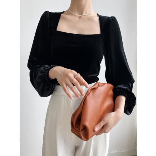 Shzxssfy Black Blouses