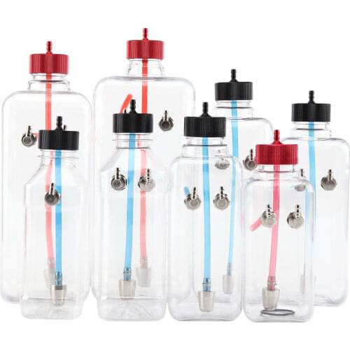 RC Fuel Tank Plastic Transparent 300ml 410ml 700ml 1500ml For Nitro Gas Fixed Wing Airplane