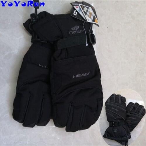 YOYORan Stock 1 Pair winter ski skiing gloves for man M size water proof warm cycling riding glove mittens gift
