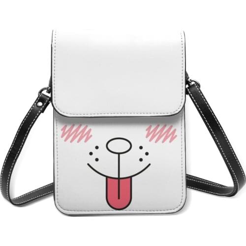 Anime Shoulder Bag Gifts Stylish Mobile Phone Bag Leather Streetwear Woman Bags