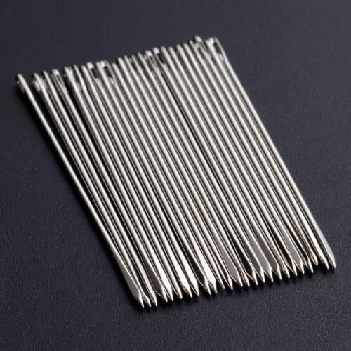 25pcs Needles Opening Stainless Steel Darning Hand Sewing Needles Embroidery Tool DIY Needle