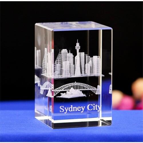 Custom 3D Image Crystal Cube Laser Engraving Baby Baptism Christening First Holy Communion Souvenirs