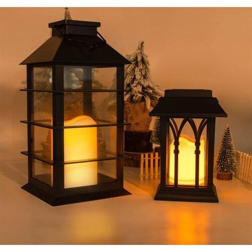 Solar Light Light Control Automatic Switch Garden Landscape Lights Solar Energy Power Storage Outdoor Night Light Candle THB5345