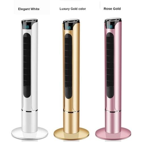 Household tower fan remote control timer floor-standing bladeless fan mute air purifier household radiator air conditioning fan