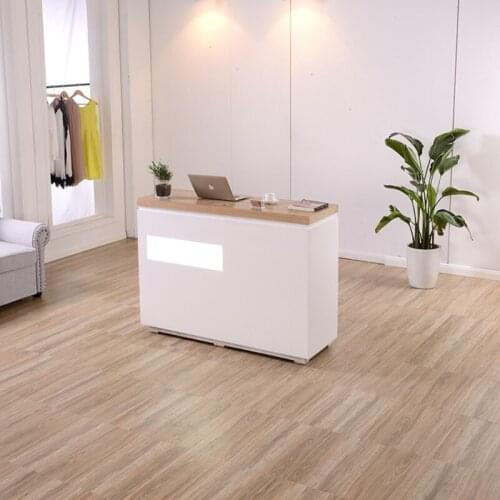 Small Front Company Simple Modern Reception Desk Paint Beauty Salon Counter Clothing Store Cash Register Bar Counter