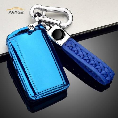 Soft TPU Car Remote Key Full Cover Case For Mazda 3 Alexa 3 CX4 CX5 CX8 CX-30 CX30 2019 2020 Car Smart Key Protector Accessories